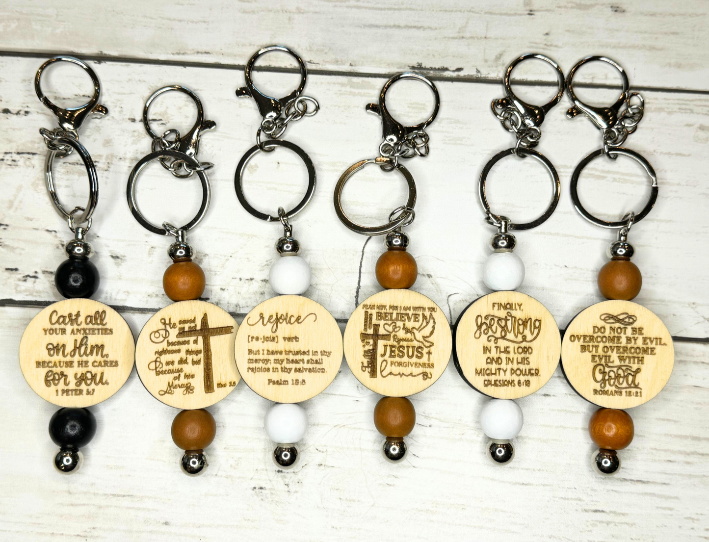 Christian Sayings Keychains Gift