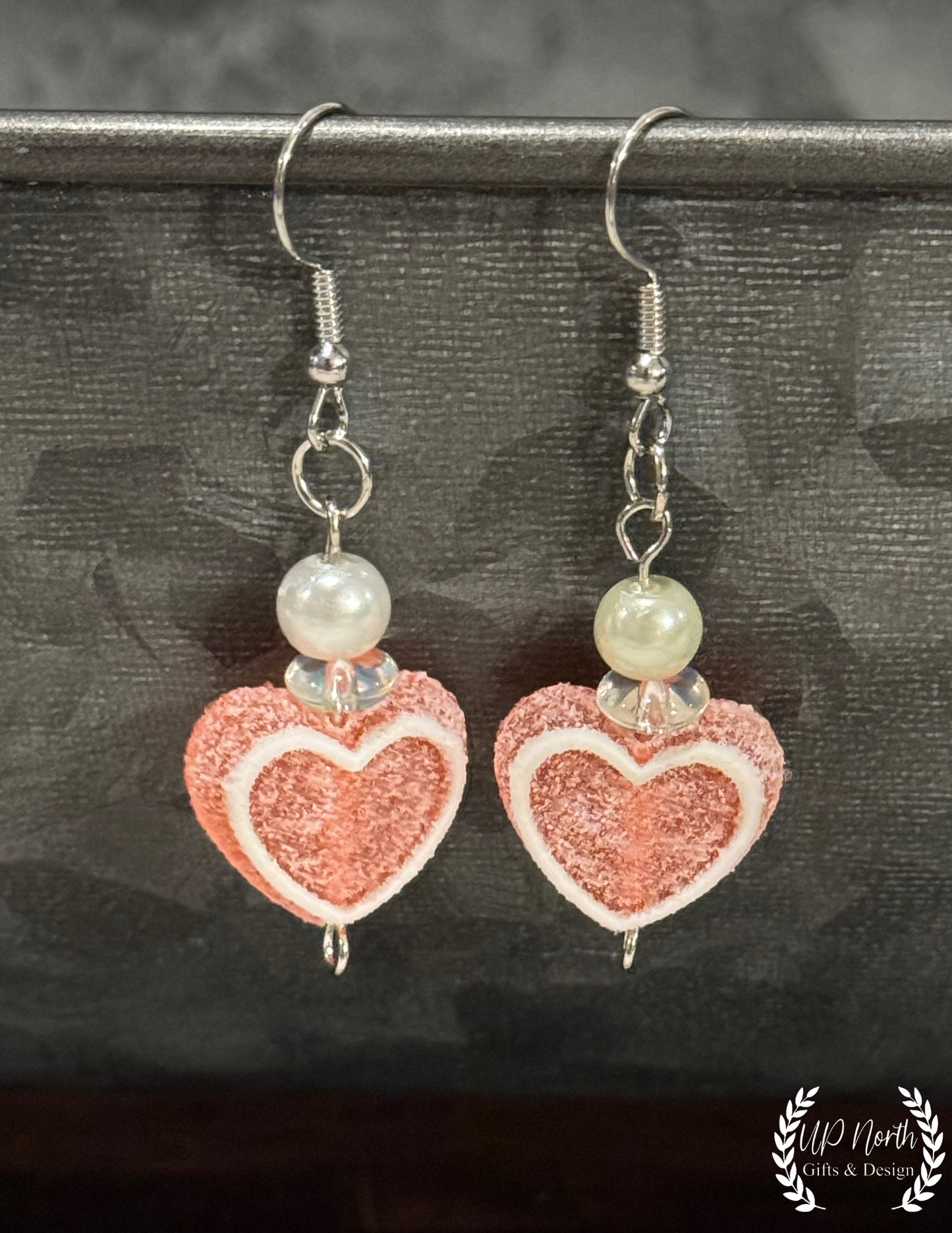 Candy Heart Dangle Earrings