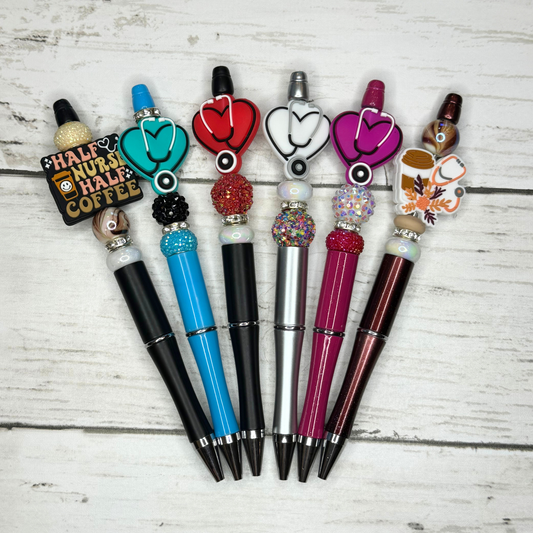 Nurse Themed Beaded Pens Nurse Gifts Nurse Accessories