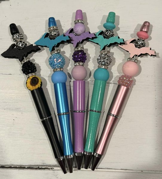 U.P. Bling Beaded Twist-Style Pens