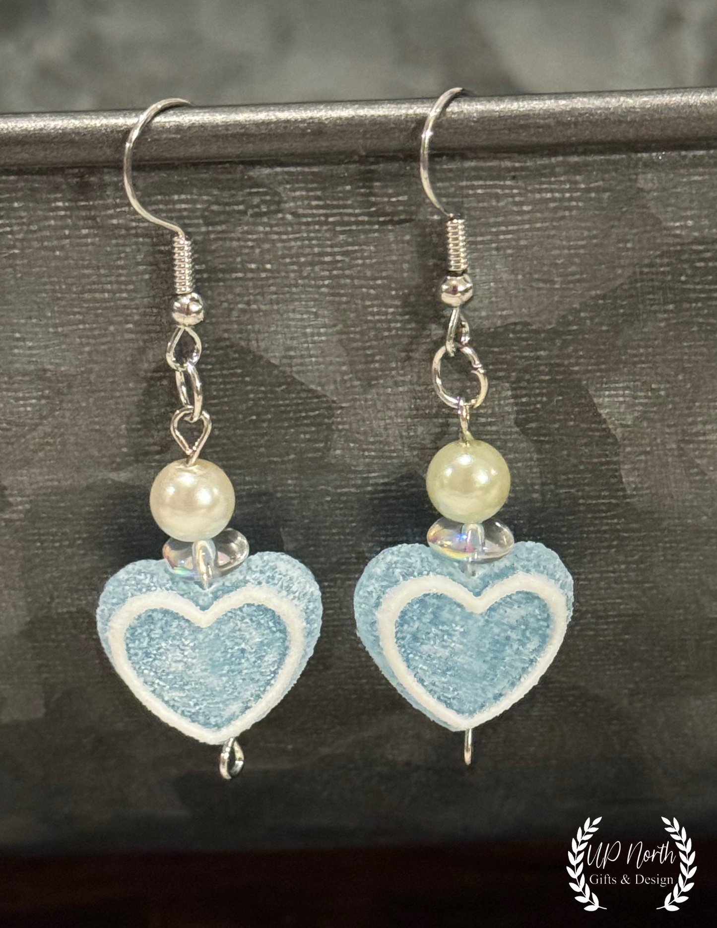 Candy Heart Dangle Earrings