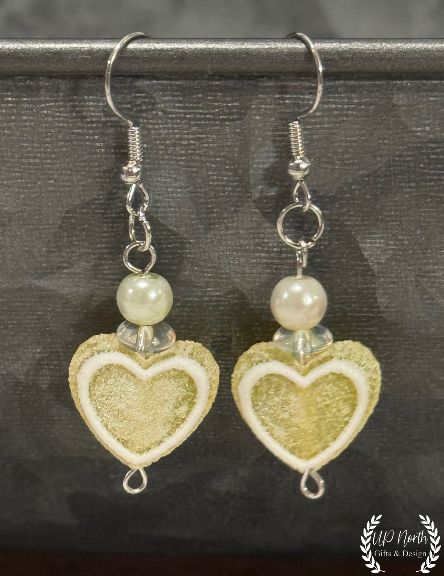 Candy Heart Dangle Earrings