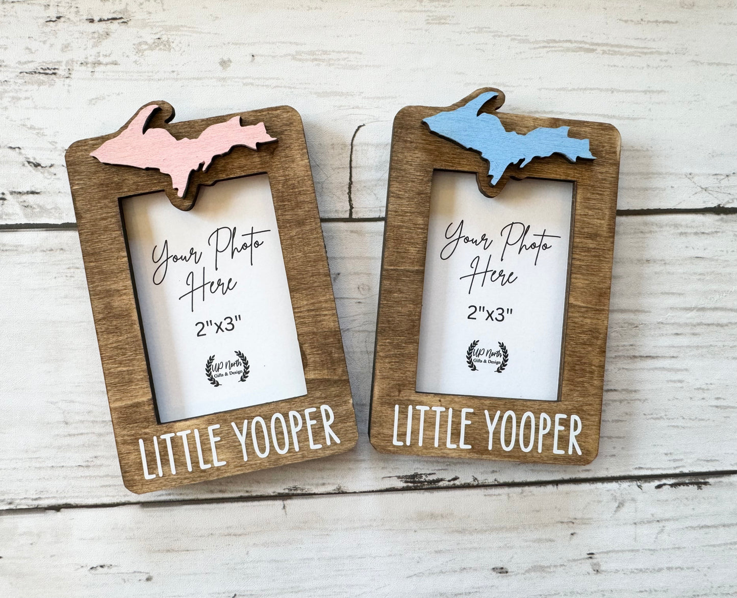 "Little Yooper" Baby Photo Fridge Magnet