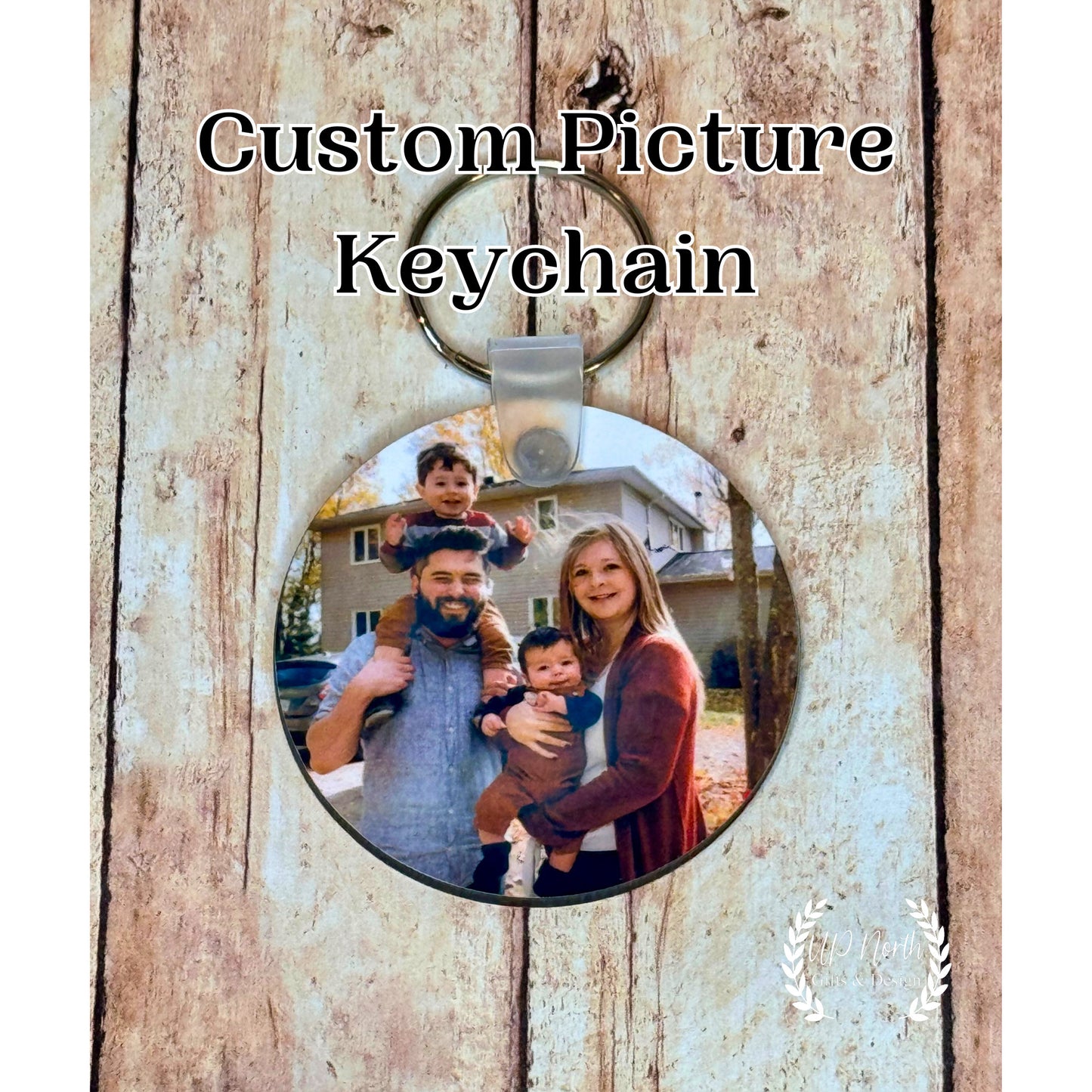 Custom Photo/Picture Keychain Front and Back, Custom Keychain gift, Anniversary Gift, Custom Keychain, Keychain Gift